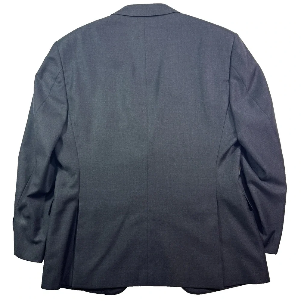 charcoal Suitsupply Napoli blazer‎ jacket sport suit coat italian fabric 42S